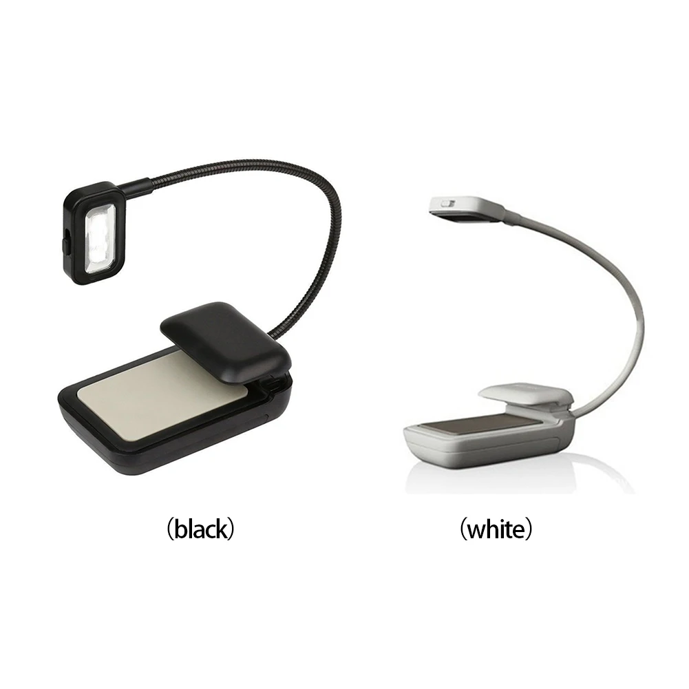 Новая портативная лампа 0,5 Вт Гибкий мини-светильник для чтения с зажимом, лампа для чтения Kindle/Электронные книги/КПК