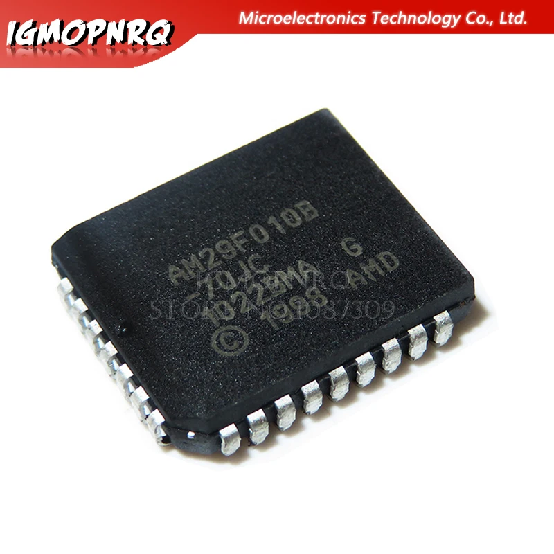 10PCS New AMD AM29F010B-70JC Encapsulation:PLCC-32