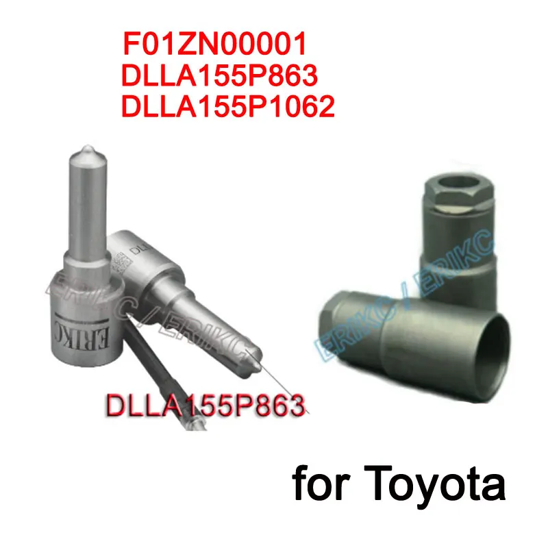 Деталь форсунки F01ZN00001 дизельного инжектора DLLA155P1062 DLLA155P863 093400-8630 для Toyota |