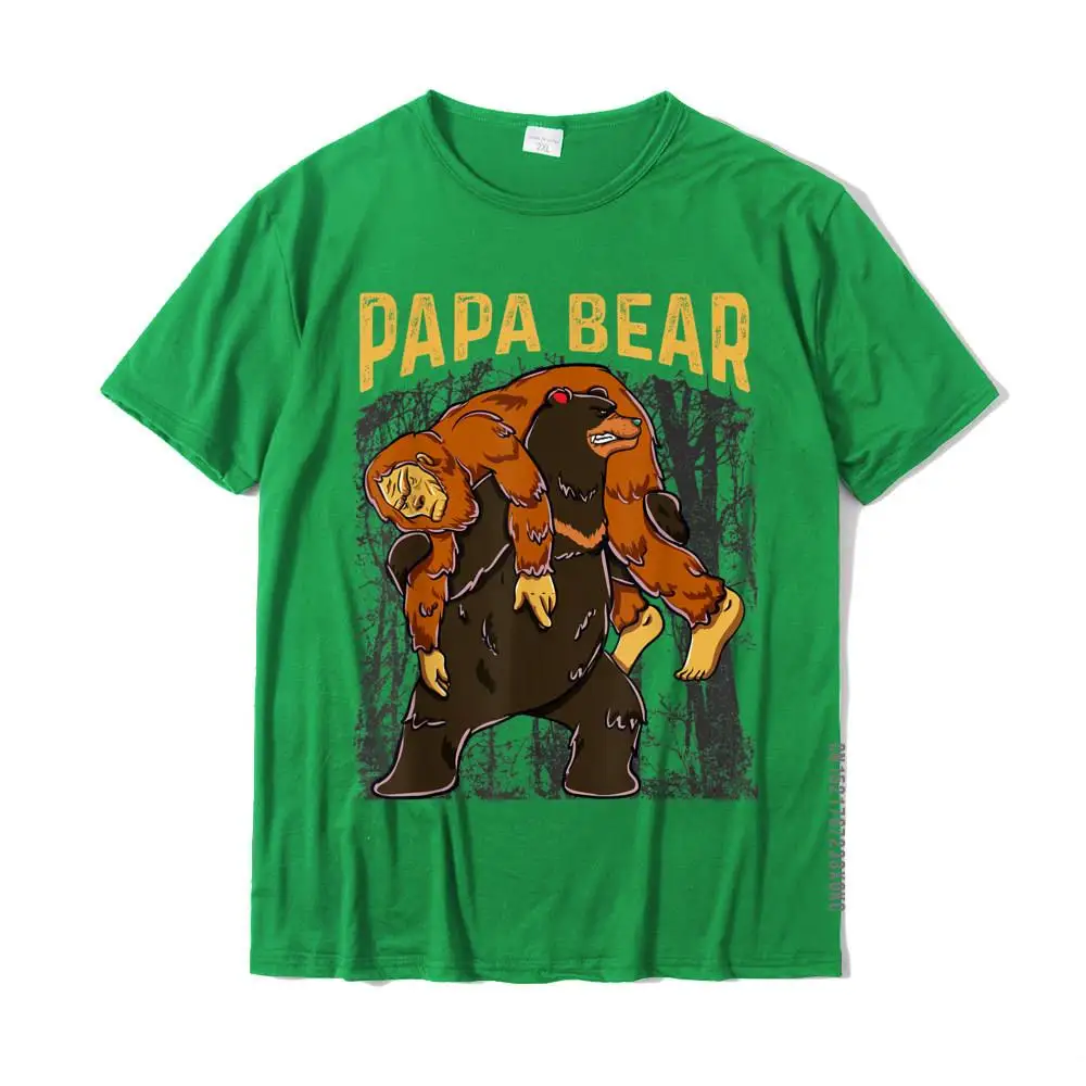 Custom Summer/Autumn 100% Cotton Crew Neck Tops T Shirt Short Sleeve Printing T-Shirt Graphic Casual Top T-shirts Mens Fathers Day Gifts From Son Wife Papa Bear T Shirt Bigfoot__MZ21246 green