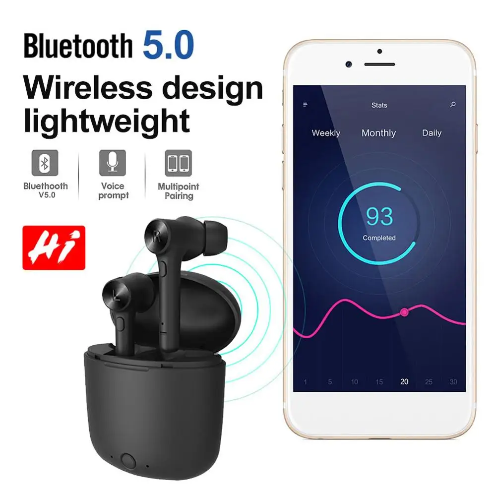 Bluedio Hi Bluetooth 5,0 Беспроводная гарнитура Bluetooth наушники для телефона стерео спортивные наушники гарнитура для Android IOS