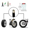 4Pcs/Set Car Styling Aluminium Alloy/Copper Middle Finger Logo Car Tire Valve Caps Wheel Tires Tire Stem Air Cap Airtight Covers ► Photo 2/6