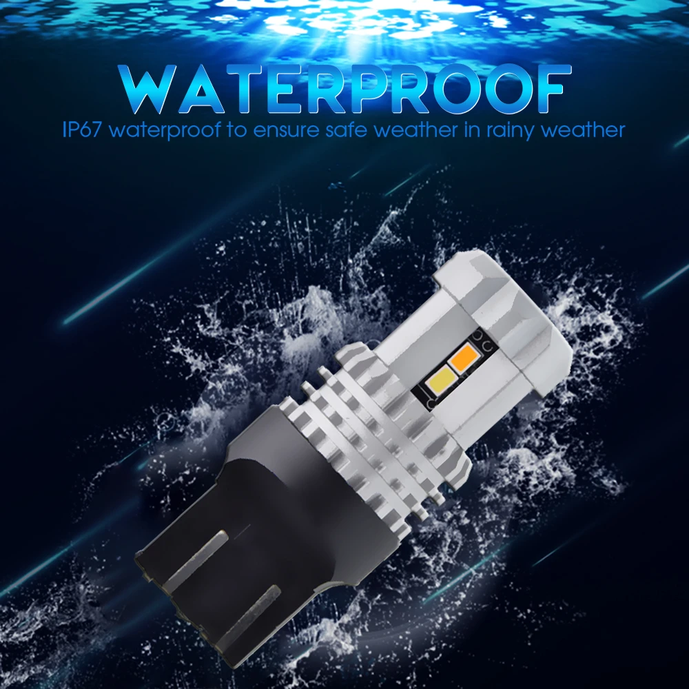 1157 LED  ÷  õ, ڵ DRL ȭƮ ڹ  , ڵ ġ, BAY15D T20 7443 T25 3157, P21/5W W21/5W, 2 