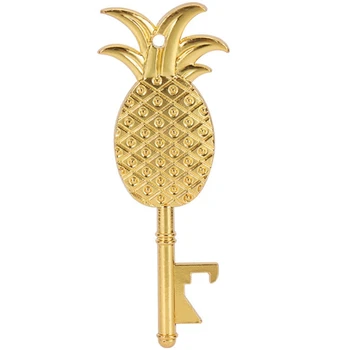 

Multifunctional Pineapple Key Shaped Bottle Opener Beer Openers Wedding Gift Hawaiian Party Decoration Kitchen, 20PCS