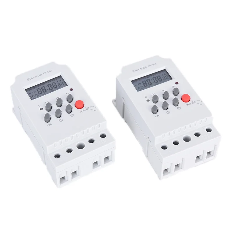 Горячая 12 V/220 V 25A/30A lcd цифровой электронный программируемый таймер управления временем