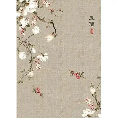 Retro Chinese Style Bedroom Kitchen Partition Curtain Geomantic Shielding Curtain Half Panel Tube Curtain Decoration