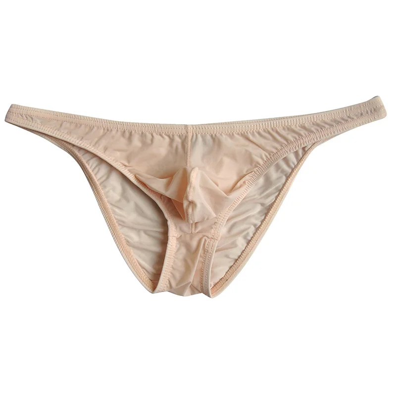 Men briefs Sexy Underwear Ultra Thin Briefs Low Rise Underpants Soft ...