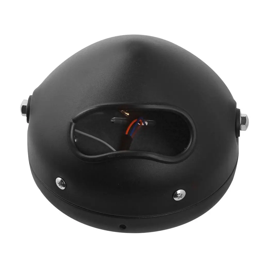 Подходит для Harley Sportster Кафе Racer Bobber Iron 883 6," светодиодный фонарь для мотоцикла Hi& Lo фары лампы DRL с ангельским кольцом