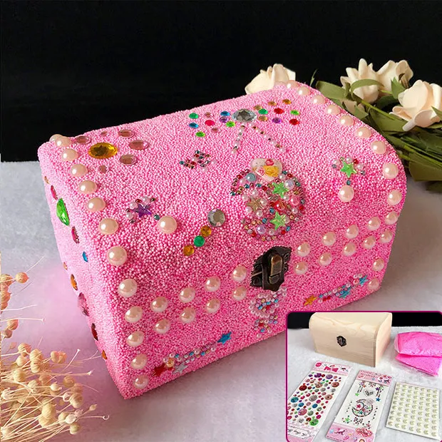 L-5 Детская hand-made из подручного материала сумка девушки твердые деревянные, для канцтоваров коробка пенал для карандашей Снежинка грязи палку дрель ящик для хранения - Цвет: L-5