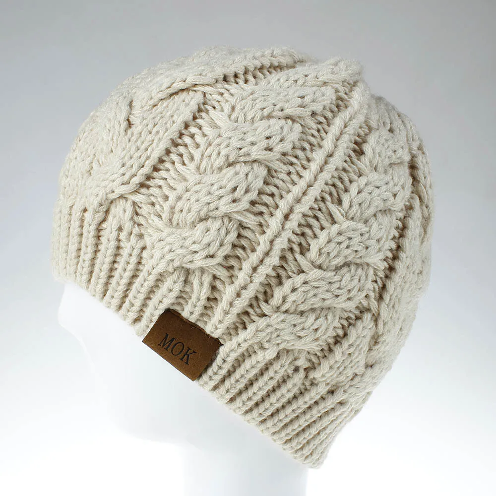 Зима женский хвостик грязная шапка Beanie Шапка мягкая вязаная теплая Осенняя уличная Спортивная повседневная шапка куполообразная вязаный головной убор