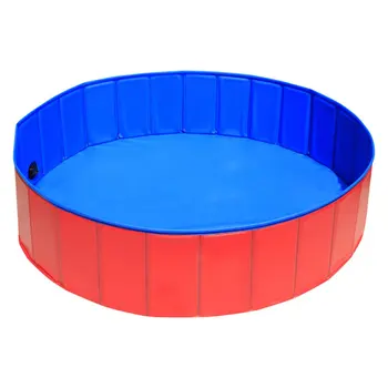 

60X20CM Portable Pet Pool Tub Folding Tub Dog Pool Bathing swimming Pool for Kids Cats Dogs Creative Pets Cleaning Care Supplies