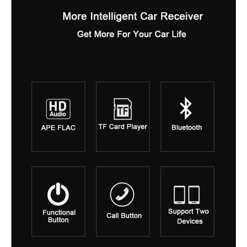Автомобильный Bluetooth приемник металлический беспроводной автомобильный Bluetooth адаптер 3,5 мм Bluetooth 4,2 приемник перезаряжаемый музыкальный аудио адаптер