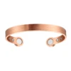 Oktrendy Pure Copper Bangle Magnetic Adjustable Cuff Bracelets Male Copper Health Energy Magnetic Bracelets Bangles For Women 4
