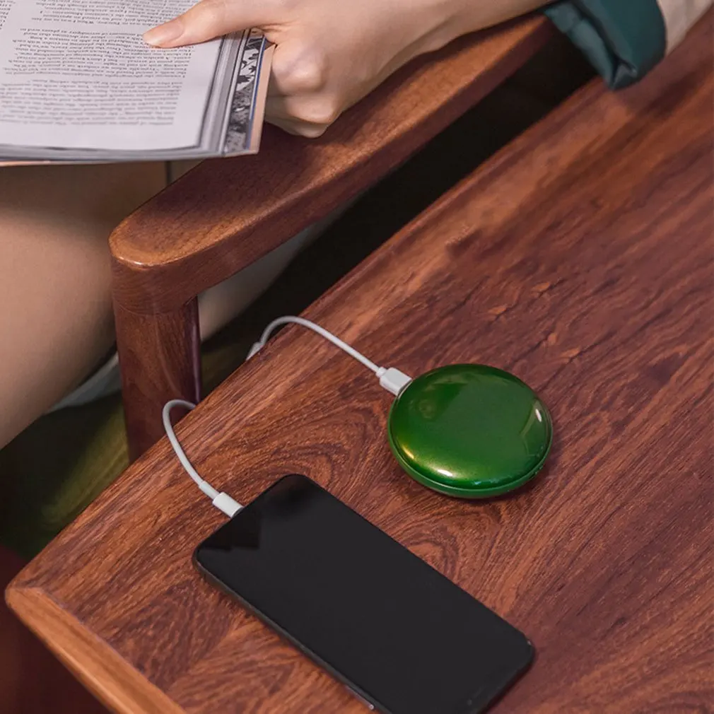 Милая компактная Быстрая зарядка от Usb с двусторонним нагревом в форме