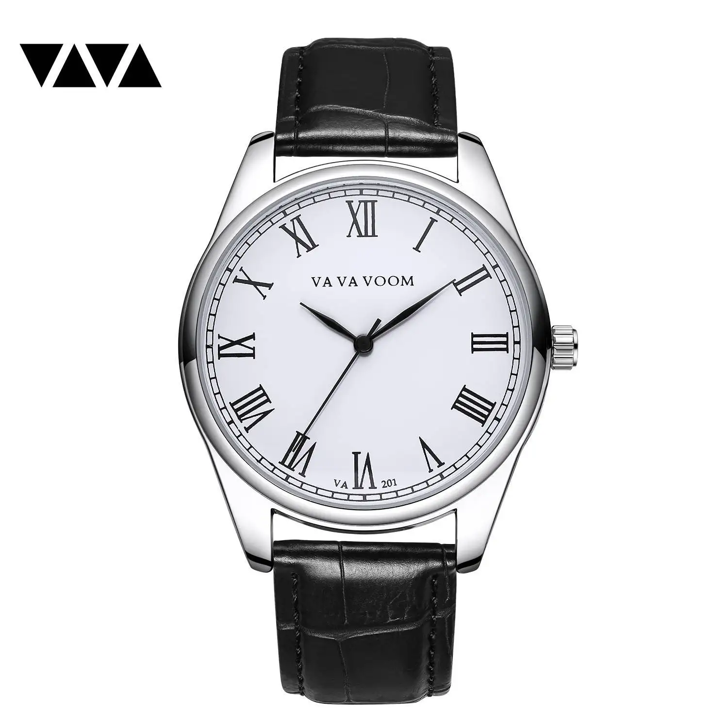 

Anke Store Mens Watch Leather Strap Quartz Business Fashion Casual Retro Roman Numeral Watces for Men Free Shipping Discount