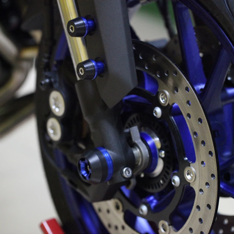 Передний или задний ползунок на колесо вилки для YAMAHA MT 07 FZ07 XSR 700 аксессуары