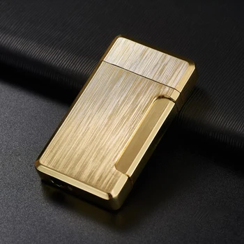 

Classic Brushed non-slip lighters Windproof Butane Jet Gas Torch Lighter Cigar Pipe Lighter Cigarette Smoking accessories