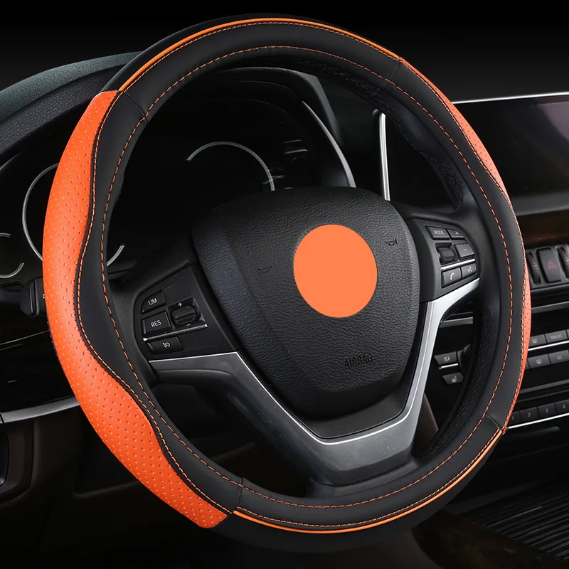 Летняя новая стильная крышка рулевого колеса автомобиля четыре сезона универсальный зажим крышка поколение жира скрывает вещество дышащий Steeri