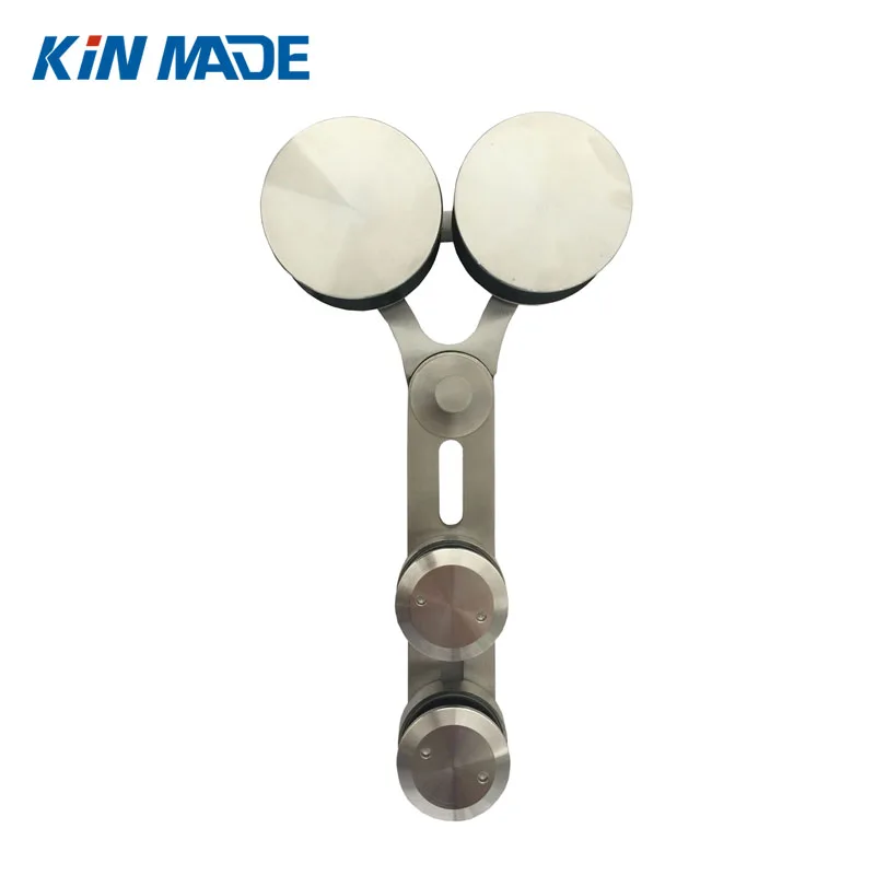 Двойные роликовые стеклянные раздвижные двери KIN|interior glass door|glass doorsliding door |