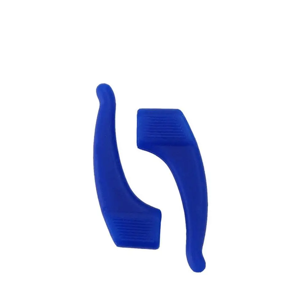 dark blue 10 пар, силиконовые очки для чтения, солнцезащитные очки, дужки, крючки для ушей, держатель для очков, фиксатор для очков, защита для ушей, противоскользящие - Цвет: dark blue