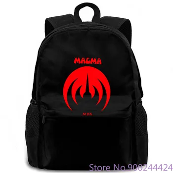 

New MAGMA Mekank Destruktw Komdh Rock Band Black Printed women men backpack laptop travel school adult student