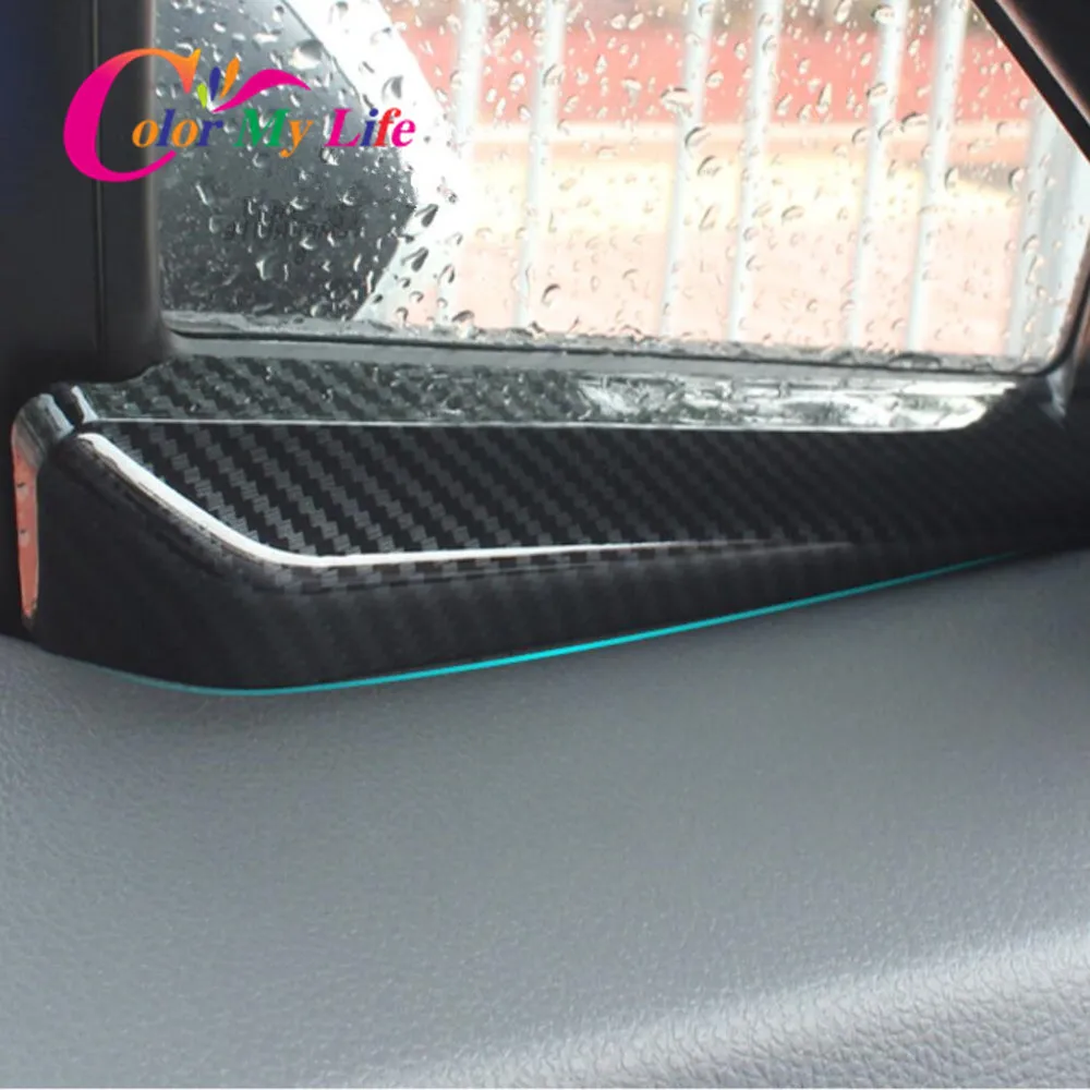 

Color My Life Car Interior Inner Door Window A Pillar Trim Sticker for Toyota C-HR CHR C HR 2016 2017 2018 2019 2020 Accessories