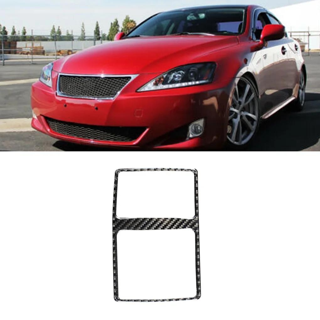 Замена для Lexus IS250 300 350C 2006-2012 панель из углеродного волокна наклейка для автомобиля Стайлинг панель переключения передач