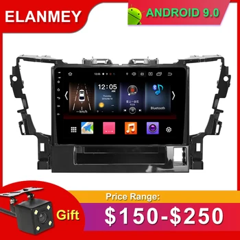 

Gift Camera Car Radio for Toyota ALPHARD 2015 Android 9.0 GPS Navigation Bluetooth Touch screen WIFI Car Audio Stere Multimedia