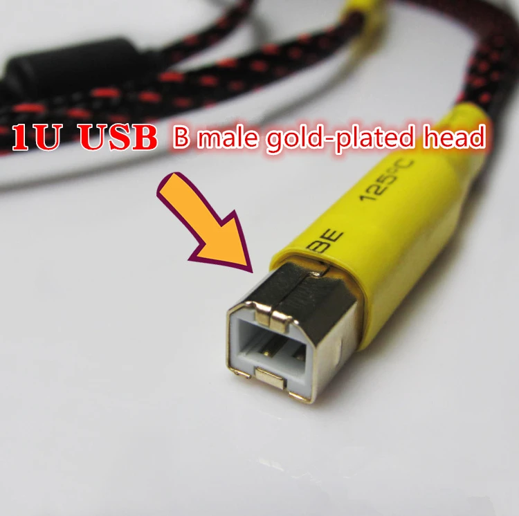 Aficionado USB отдельный USB кабель двойной A порт в B порт независимый источник питания OCC посеребренный провод чистый ручной специальный