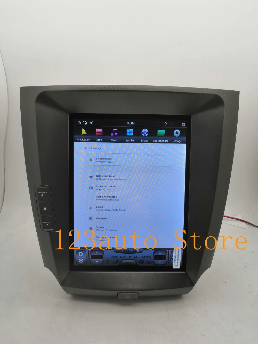 10,4 ''вертикальный экран Tesla стиль Android 8,1 автомобильный DVD gps навигатор плеер для lexus IS IS200 IS250 IS300 2006-2011 PX6