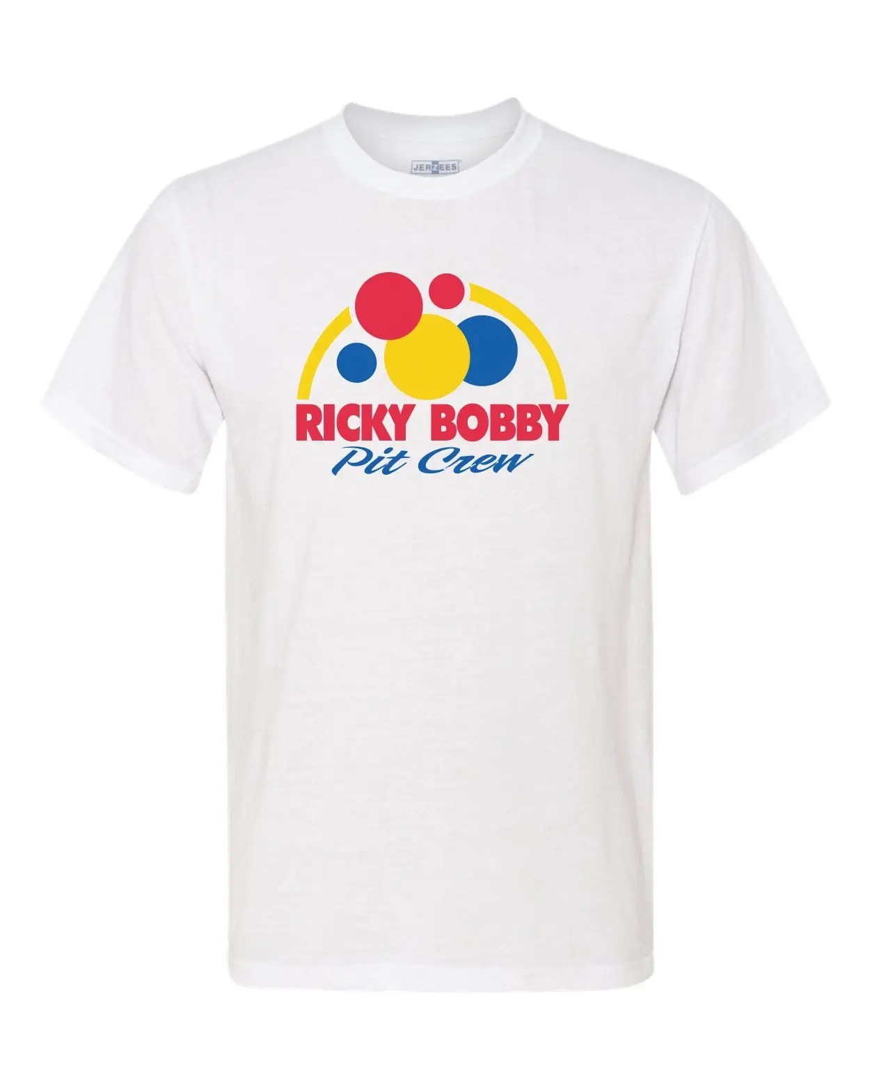 Ricky Bobby Pit Crew Talladega Nights Ferrell сублимационная белая мужская летняя футболка Мужская