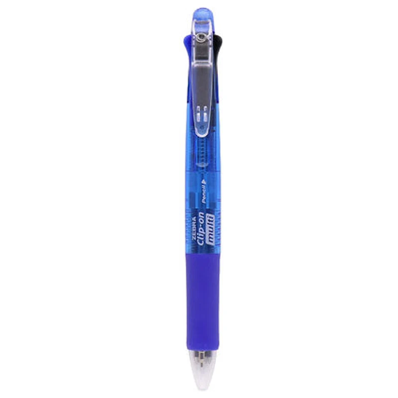 Blue Одна деталь Зебра B4SA1 клип на 4 цвета 0,7 мм шариковые ручки(Цвет: черный, синий, красный, зеленый)+ 0,5 мм механические карандаши 5-в-1 ручки - Цвет: Blue