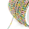 2Meters Colorful Gold Necklace Chain Stainless Steel Cable Enamel Bulk Multicolor Accessories for Jewelry Making Wholesale DIY ► Photo 3/6