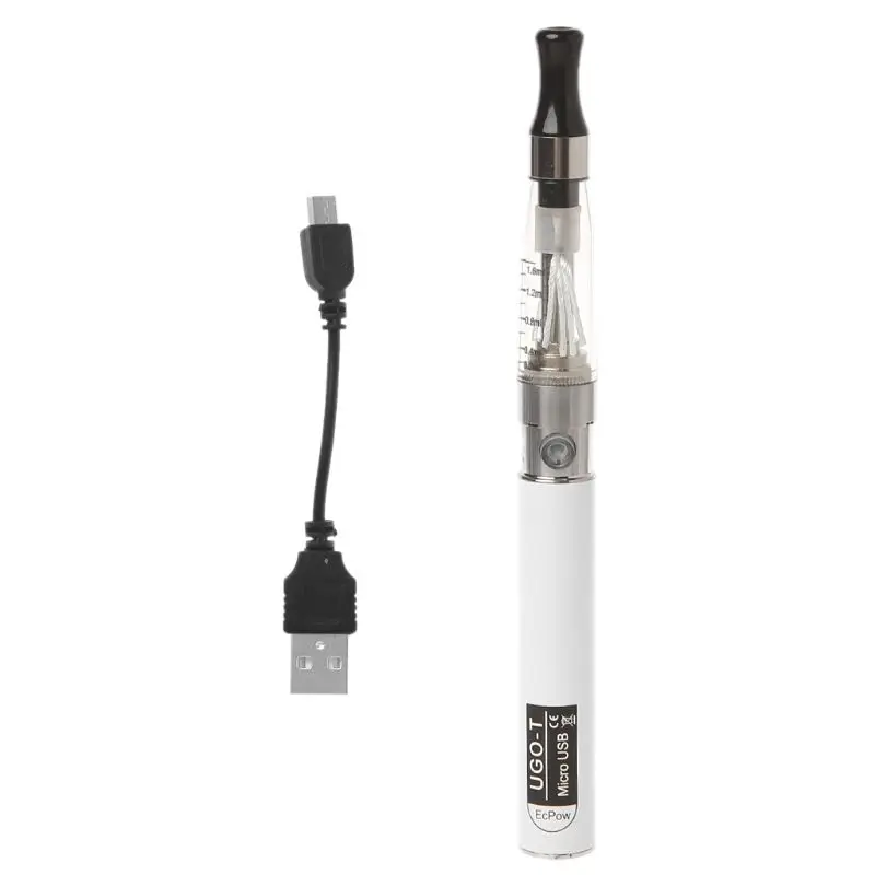 W Для Ego-T CE4 Kit 650mah аккумулятор боковой USB зарядка - Цвет: W