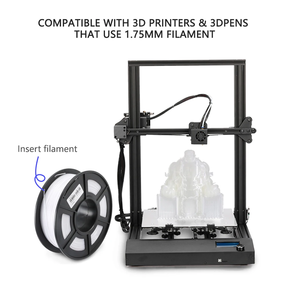 SUNLU PETG 3D нити 1 75 мм кг 2.2lb полного цвета ПЭТГ принтеры возможна погрешность +/ 0 02