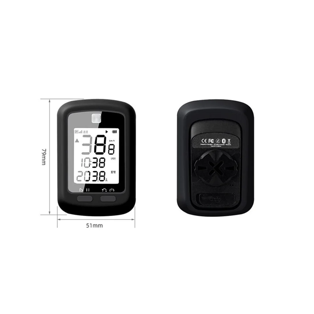 Bicycle Silicone Computer Protective Cover DustProof Case For XOSS G+GPS Speedometer Code Table Waterproof Bike Sleeve