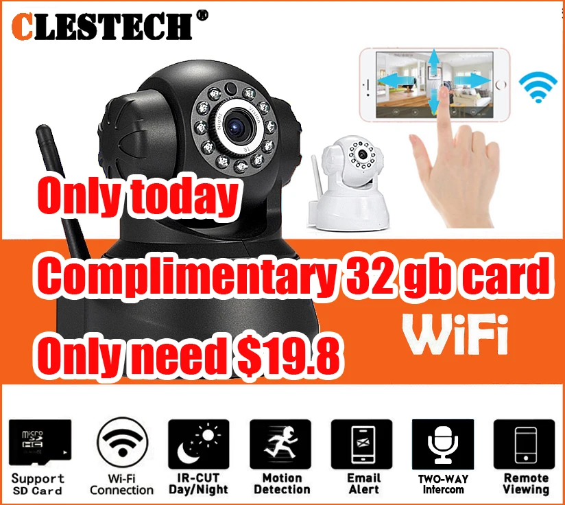 

Home Security 1.3MP IP Camera Wireless Smart WiFi Camera WI-FI Audio Record Surveillance Baby Monitor HD Mini CCTV Camera 960P