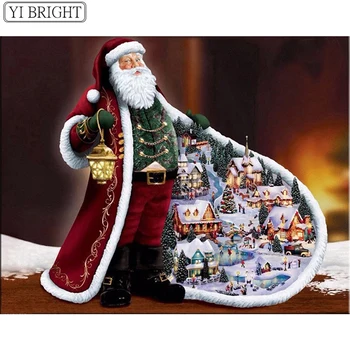 

5D Diy Round Full diamond painting diamond painting embroidery cross stitch Home Decor diamond Christmas Santa Claus