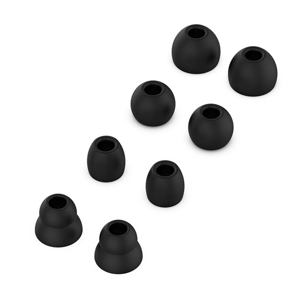 8 шт противоскользящие Мини Мягкие силиконовые сменные наушники-вкладыши Bluetooth наушники затычки наконечники для Powerbeats Pro/3