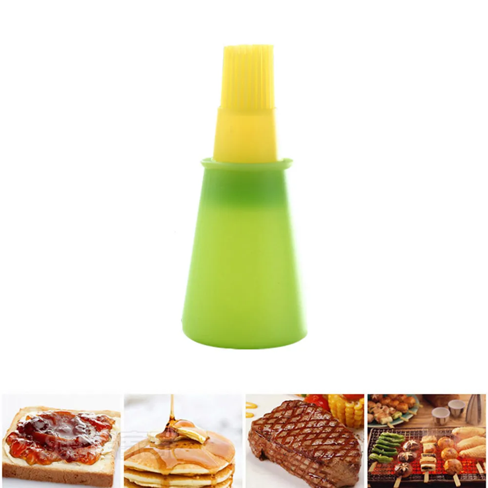 Delidge 1 шт., силиконовая бутылка для масла, щетка для выпечки, жидкое масло, мед, щетки, инструмент для барбекю, для выпечки блинов, кухонные аксессуары D16