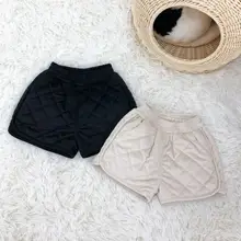 Новое поступление, плотные шорты для девочек, осенне-зимние шорты для девочек 1-6 лет