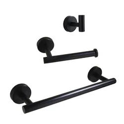 Bathroom Hooks Towel Toilet Paper Holder Roll Paper Towel Clothes Rod Bracket Hooks 304 Stainless Steel Bathroom Accessories