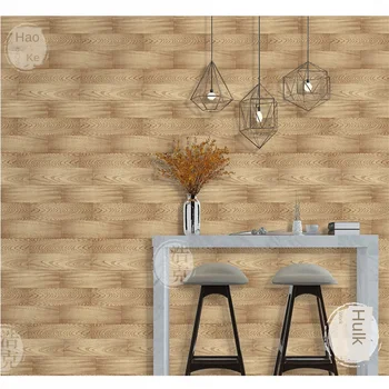 

Modern minimalist verticalwood grain sticker waterproof PVC self-adhesive wallpaper floor kitchen furniture renovation wallpaper