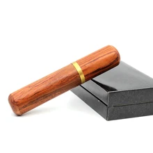 Новинка 1 шт. палисандр для увлажнения сигары действует на деревянную трубки переносной чехол для хранения хьюмидор табак, сигареты держатель Somoking аксессуары для сигар 3 Размеры