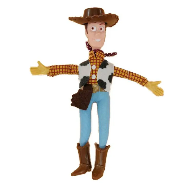 Игрушка "Дисней" История 4 Buzz Lightyear Woody Sheriff 15-22 см плюшевые игрушки мягкие куклы детские подарки на день рождения - Цвет: 22 CM woody