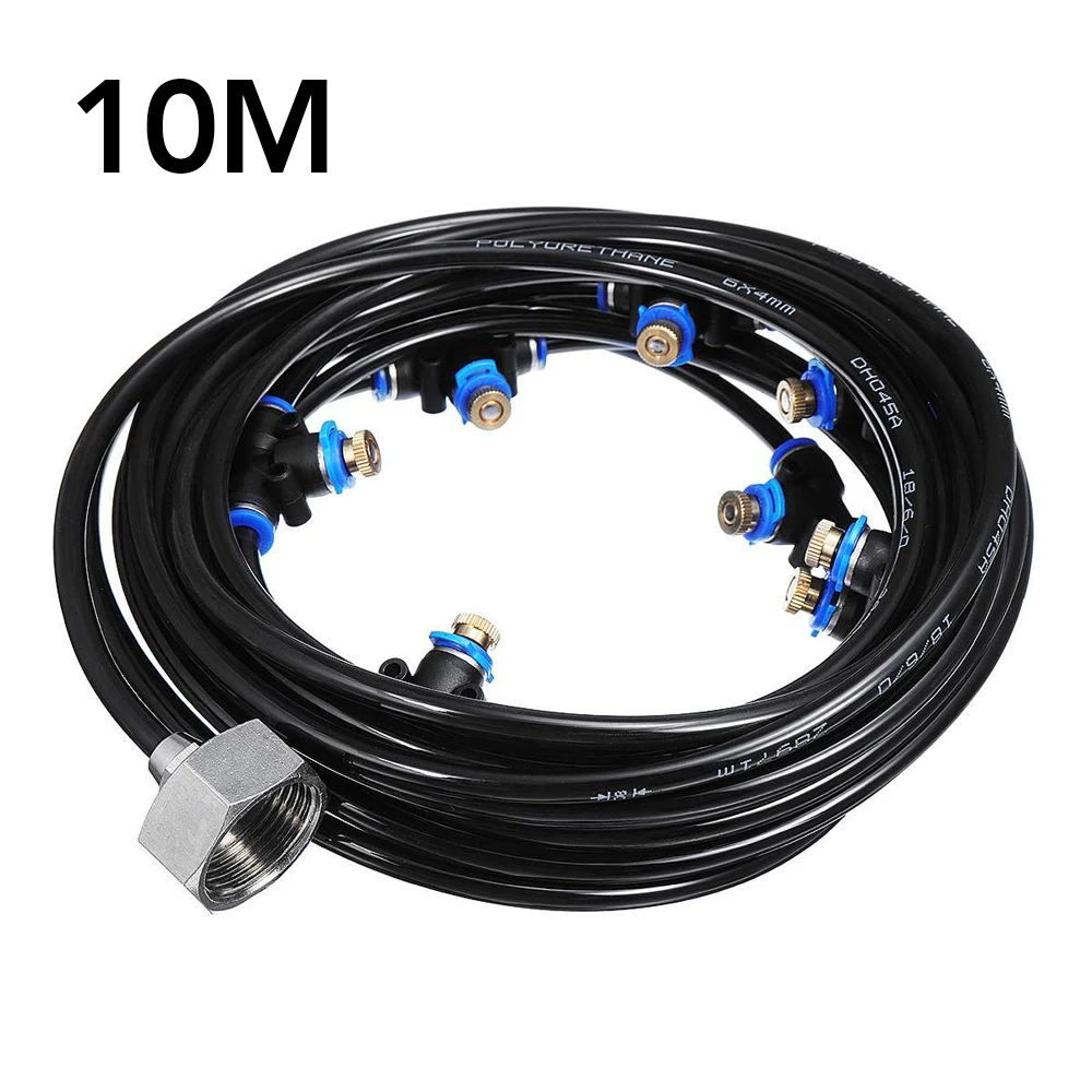 

Fogger Water Spray Kits Garden Nebulizer Outdoor Misting System water mist for Greenhouse Garden Patio Waterring Irrigation