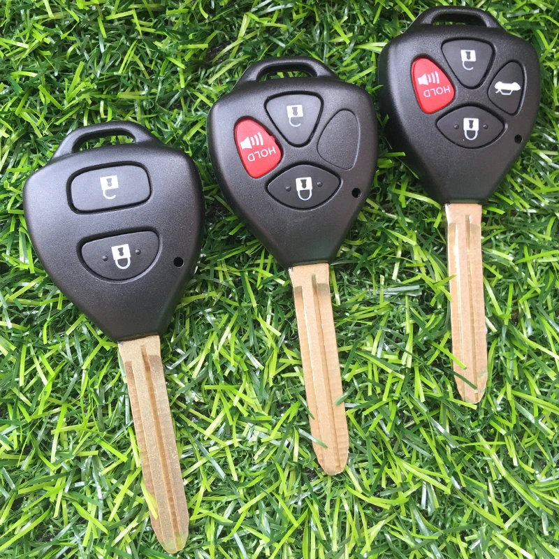 Car 2Button Remote Key Shell Case for Toyota Prado Corolla Yaris RAV4 Echo Blank Car 2Button Remote Key Shell Case for Toyota Prado Corolla Yaris RAV4 Echo Blank