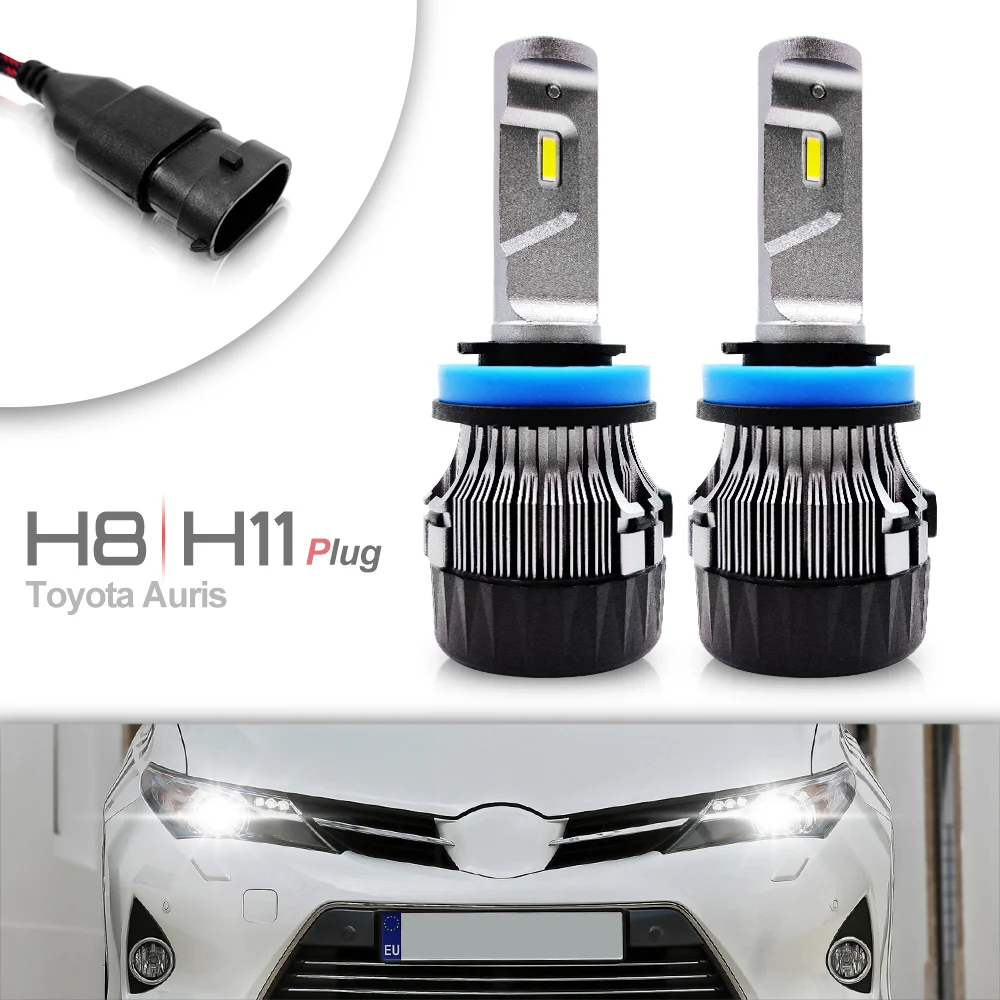 LEDHeadlightBulbsForToyotaAuris2006200720082012Avensis2008