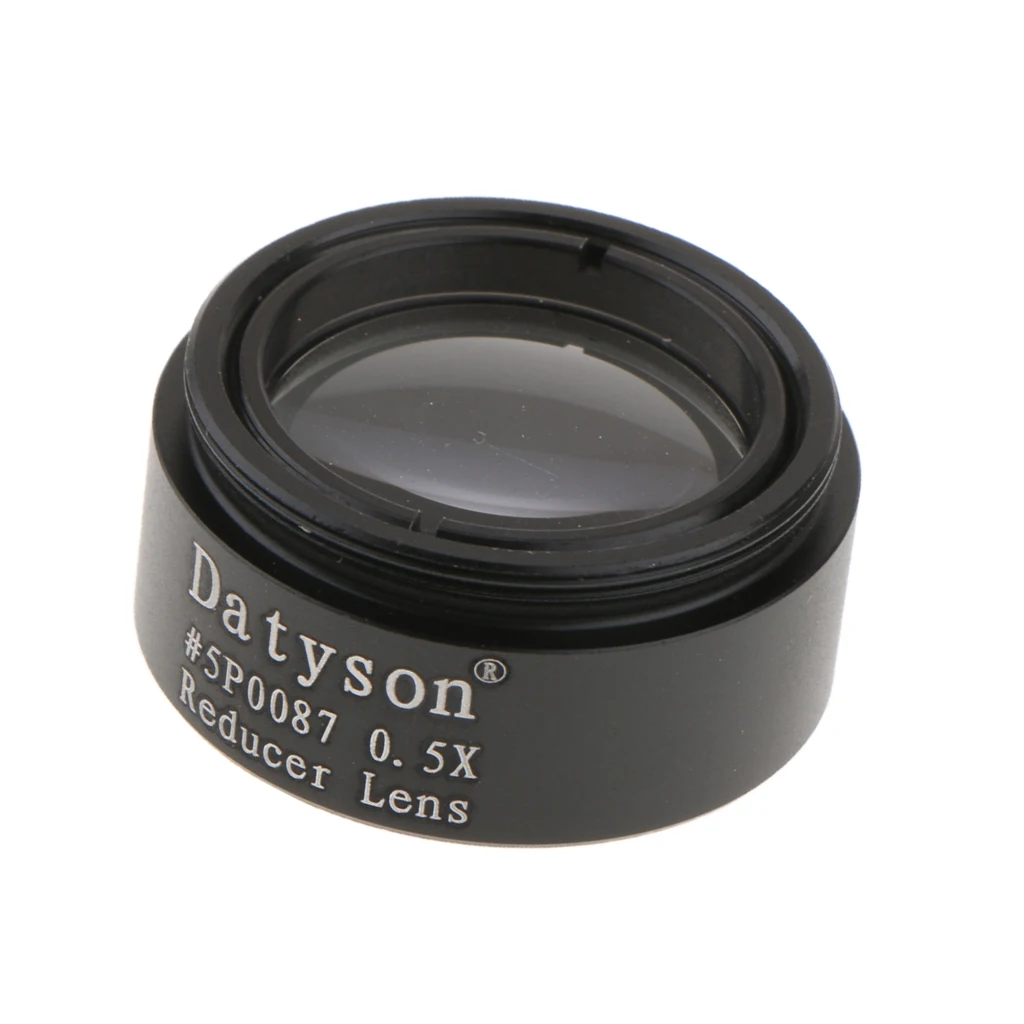 0.5x Barlow Lens  0.5X Focal Reducer Metal with M28*0.6 Thread for 1.25'' /