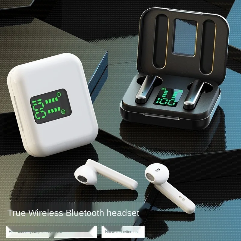 

Fashion trend L12 digital display wireless headset tws Bluetooth 5.0 sports binaural touch private mode X15 Bluetooth headset